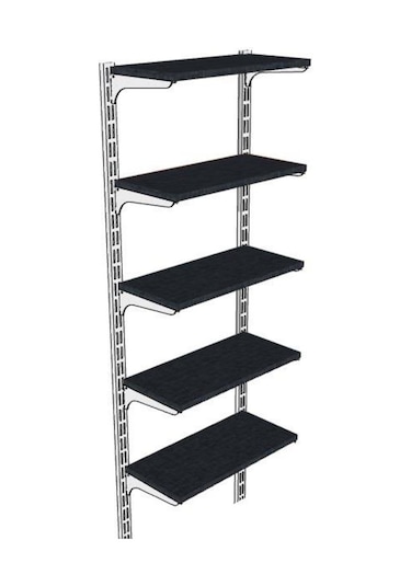 Rafburada Rafburada® 5 Katlı Kitaplık. Ahşap Duvar Rafı. Dekoratif Raf.