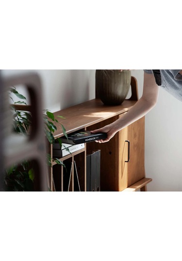 Woodesk Chanson, Ahşap, Dolap Ve Konsol, 140x90, Tik Renk