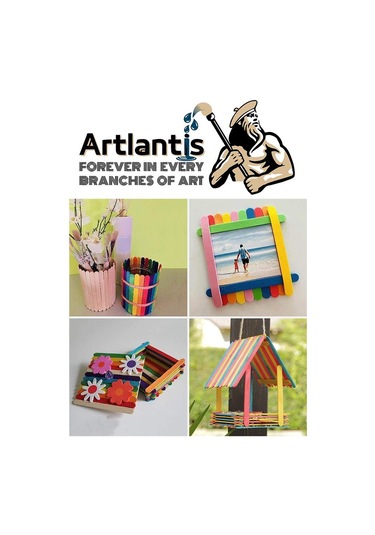 Renkli Dil Çubuğu 200 Lü 1 Paket Ahşap Dil Basma Cubugu Abeslang Renkli Doktor Dil Çubuğu Büyük Jumbo