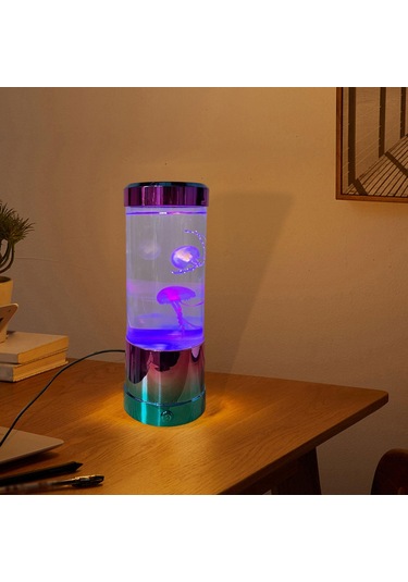 Suntek Denizanası Lambası Romantik Hediye Renk Değiştiren Çok Renkli