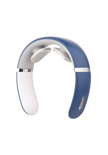 Hangfox Elektrikli Boyun Masaj Cihazı, Isıtma Özelliği, 5 Masaj Modu, 16 Seviye Güç Ayarı, Sesli Bildirim, Uzaktan Kumanda İle Mavi Mavi