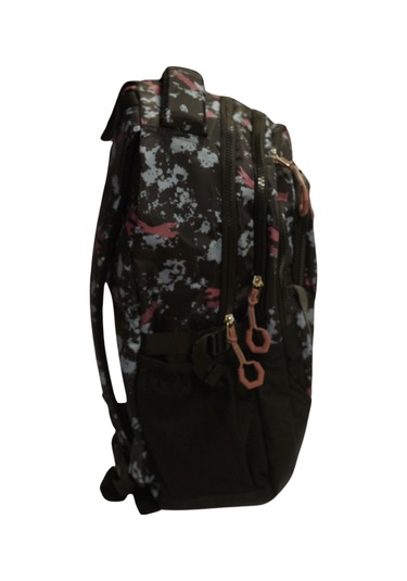 Greyhound 4 Bölme Geniş Okul-spor Çanta 2053 Gülkurusu Günlük Çanta Çok Geniş Kullanımlı Desenli