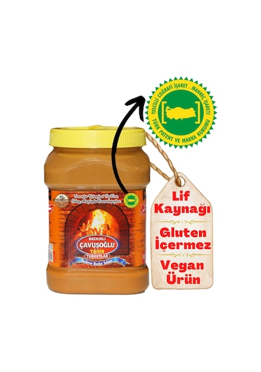 Bozkırlı Çavuşoğlu Odun Ateşinde Kepekli Bozkır Tahini 930 G