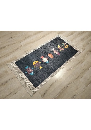 Yamalı Home Style Deri Taban M1516-80X150 Çok Renkli