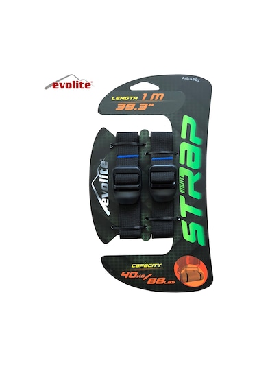 Evolite Straps Sıkıştırma Perlonu 1 Metre Çok Renkli