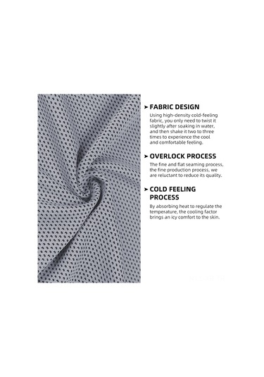 Xiyyadms 3 Adet Spor Soğuk Hisli Havlu - Mor + Gri + Kral Mavi 30x100cm, Spor, Yoga, Tatil İçin Ter Emici Hızlı Kuruyan Çok Renkli