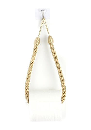 Altın 1 Adet Kağıt Havlu Tutucular Havlu Askısı Banyo Havlu Kancası Rulo Kağıt Havlu Tutucu Havlu Askısı Tuvalet İpi Vermek Çivisiz Bağlantı