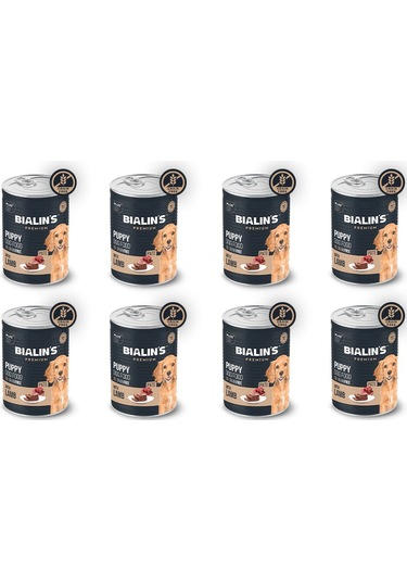 8'li Yavru Köpek Maması - Kuzulu 400 Gram