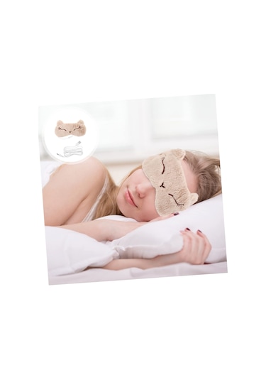 Lichen 1 Set Isıtma Maskesi Sıcaklık Kontrolü Göz Bandı Göz Gri