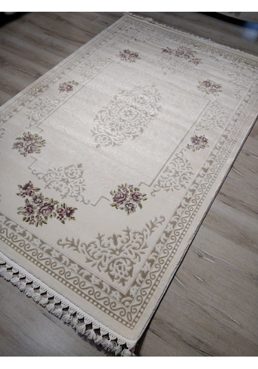 Halı Sarayı Samira 12814r Krem 125x180 Cm Salon Halısı