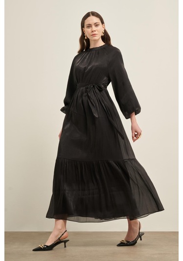 Ftz Ornagze Elbise Siyah 31018 Siyah