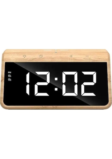 Sunowl So700 Saat,led Işık,15w Kablosuz Hzılı Şarj