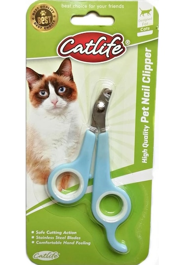 Kedi Tırnak Makası 11 Cm - Renk Mavi