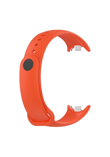 Teknocep Xiaomi Mi Band 9 Serisi Klasik Kordon Silikon Strap Kayış-beyaz