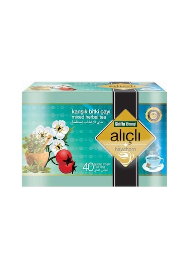 Shiffa Home Alıçlı Karışık Bitki Süzen Poşet Çay 40 x 1.5 G