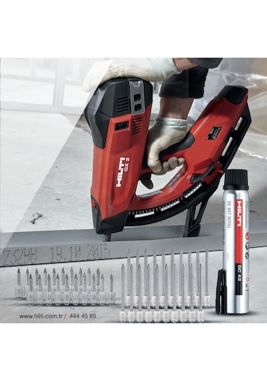 Hilti Yeni Nesil GX3 Tabanca Çivi + Gaz + Tabanca