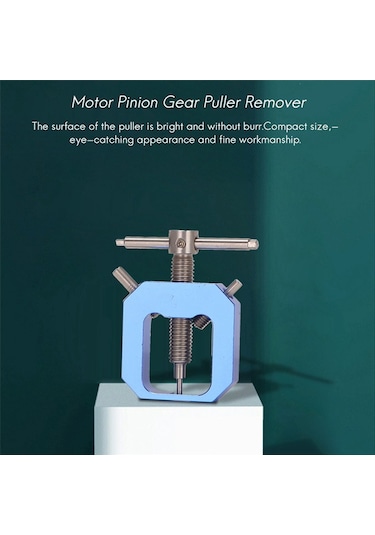 Tangshopping Hyqzltca 2x Rc Motor Dişli Çektirme, Profesyonel Alet Evrensel Motor Pinyon Dişli Çektirme Sökücü Rc Motorlar Için Yükseltme Parçası