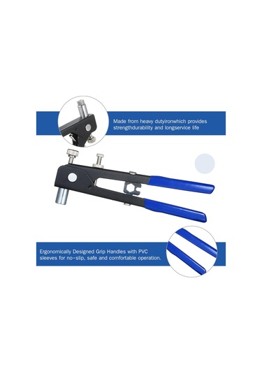 Jms 86 Adet Perçin Somunu Araç Seti Seti Kör Perçin Somunu El Perçinleme Anahtarı Dişli Ekleme Aracı Perçin Somunu Tabancası