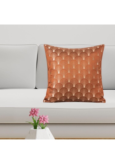 Homyl Modern Yastık Örtüsü 45 X Cm Yumuşak Kılıfı Turuncu Turuncu