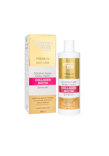Softto Plus Collagen & Biotin Dökülme Karşıtı Şampuan 400 ML