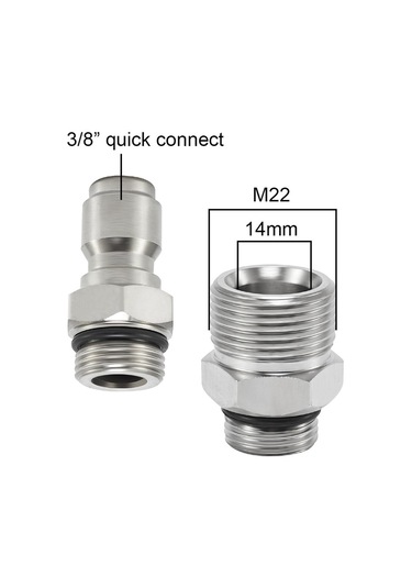 Homyl Yüksek Basınçlı Yıkama Püskürtücü M22 Ev 3-8-fiş