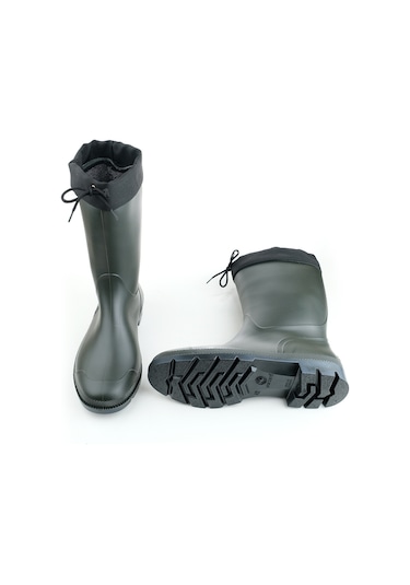 Gezer Kışlık Bağcıklı İçi Kürklü Su Geçirmez Erkek Çizme Gc2kmm.00634.09.081.j56 Haki