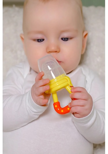 Yenidoğanlar İçin Silikon Ağlı Ek Gıda Nibler 347966064 Gri