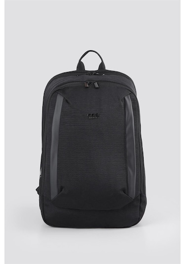 Ççs 51442 Laptop Bölmeli Siyah Sırt Çantası Siyah Siyah