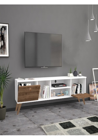 Mbes Mobilya Esin Beyaz-Haliç 160 Cm Tv Ünites