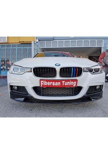 Bmw F30 Ön Tampon Lip - M Teknik(fiberglas)-fibersan Tuning