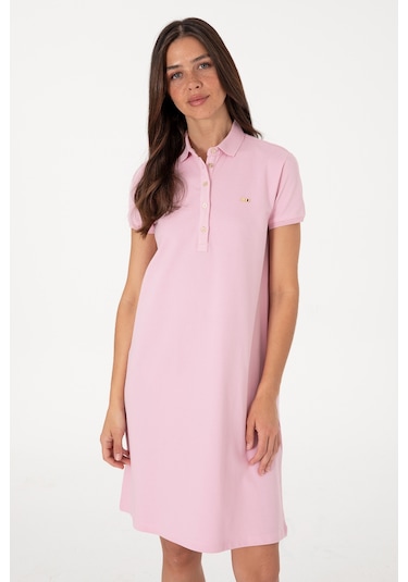 U.s. Polo Assn. Kadın Açık Pembe Elbise Örme 50305853-vr078 Acık Pembe