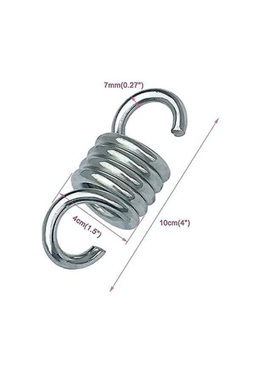 1100lbs Kapasite Hamak, Boks Çantası, Asılı Sandalye, Spor Salonu Ve Veranda Salıncak Askısı İçin 4 İnç Yay 2 Adet Yeşil - Haki 1100lbs Kapasite Hamak, Boks Çantası, Asılı Sandalye, Spor Salonu Ve Veranda Salıncak Askısı İçin 4 İnç Yay 2 Adet Yeşil - Haki