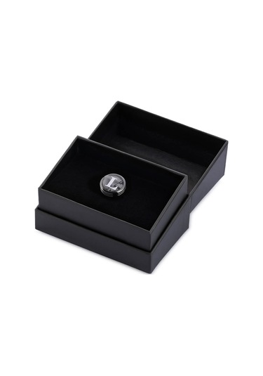 L Harfli Yuvarlak Tekli Kol Düğmesi 110110etc002 L-l