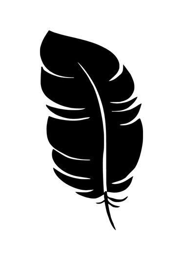 Kuştüyü Sticker Oto Motor Laptop Duvar Folyo Sticker 15 X 30 Cm