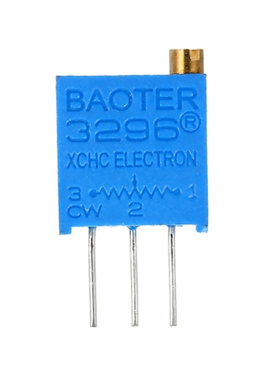 Aubyhe Voltaj Ve Akım Regülasyonu İçin 10 Farklı Değerli 500ω-1mω 50 Adet Çok Turlu Ayar Resistör Seti