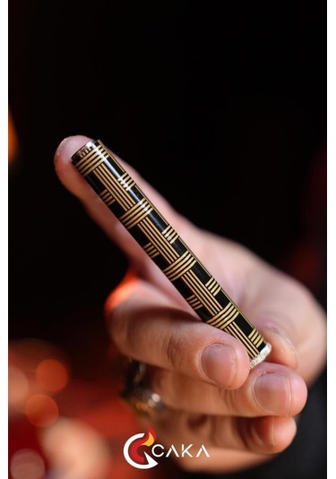 Caka Lighter Lineara Nero Benzinli Çakmak - Ckl-026