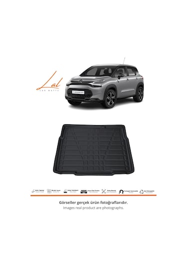 Citroen C3 Aircross 2017+ Alt Kademe 3d Bagaj Havuzu
