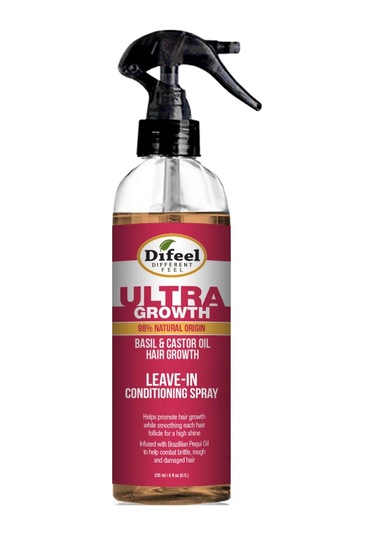 Difeel Ultra Growth Fesleğen ve Hint Yağı Özlü Durulanmayan Saç Bakım Spreyi 235 ML