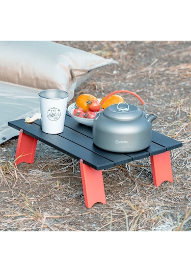 Aotu Açık Kamp Mini Masa Alüminyum Alaşımlı Ultra Hafif Katlanabilir Taşınabilir Masa Masası 001
