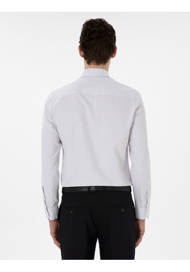 Pierre Cardin Erkek Gri Gömlek Desenli 50304550-vr024 Gri