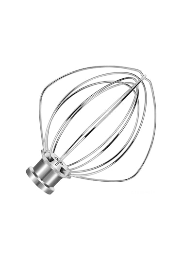 Geeksen Kitchenaid Kn256ww 6qt Çelik Tel Hamur Karıştırıcı Başlığı - Profesyonel Ve 5-plus Serilere Uyumlu, Dayanıklı Ve Verimli Karıştırma Aksesuarı Diğer