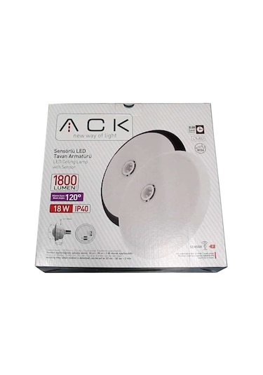 Ack Acil Kitli Ful Ledli Sensörlü Glop 6500k Beyaz