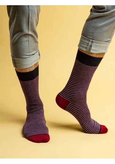 Nosko Uzun Çoraplar 5 Çift 13592441 Kırmızı