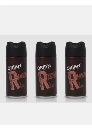 Orien Men Random Deodorant 150 3'lü