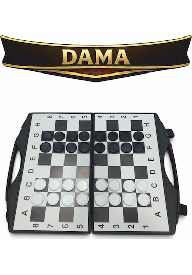 Çantalı Üçü Bir Arada Set - Satranç - Tavla - Dama