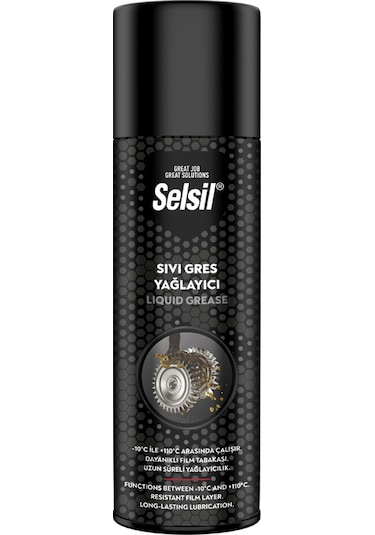 Selsil Sıvı Gres Yağlama Spreyi 500ml