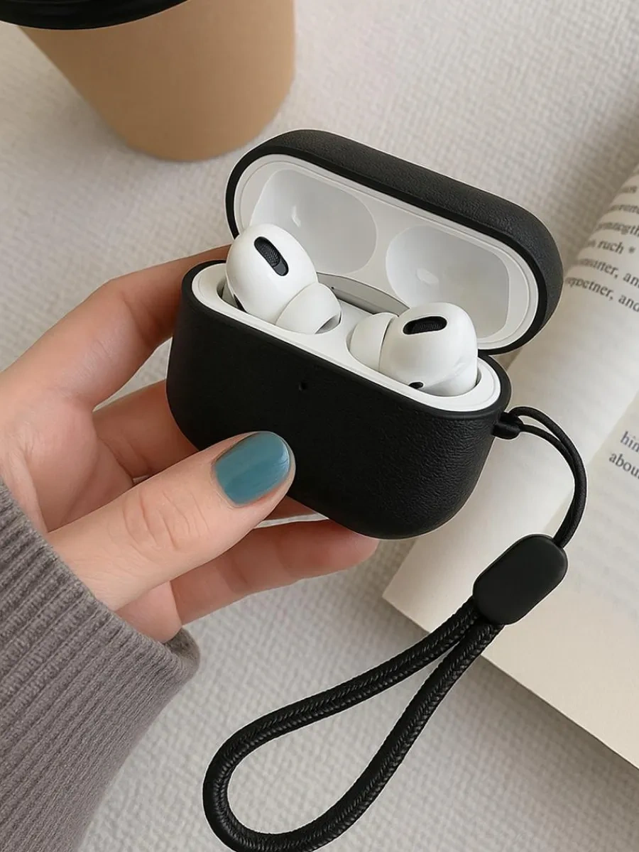 Soltykıds Airpods Pro 2 Kılıfı, Kulaklık Kılıfı Airpods 418501466 Siyah