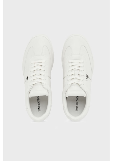 Emporio Armani Erkek Ayakkabı Em003062 Af20004 U0003 Beyaz Emporio Armani Erkek Ayakkabı Em003062 Af20004 U0003 Beyaz