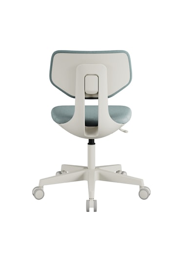 Tesla Concept Çalışma Koltuğu Mavi - Yeşil Kumaş 40x74-86x60 Cm Mavi