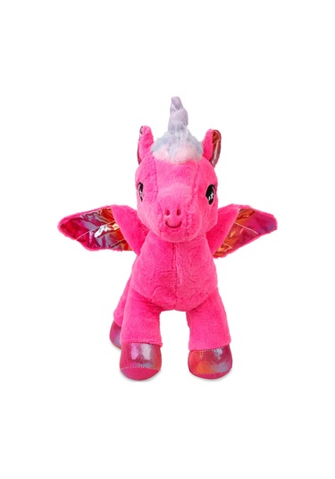 Halley Oyuncak Peluş Kanatlı Unicorn 30 Cm Fuşya G7976301823n1-1